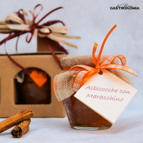 Confetture - Marmellata albicocca e maraschino - Gastronomia del Borgo - Vigone